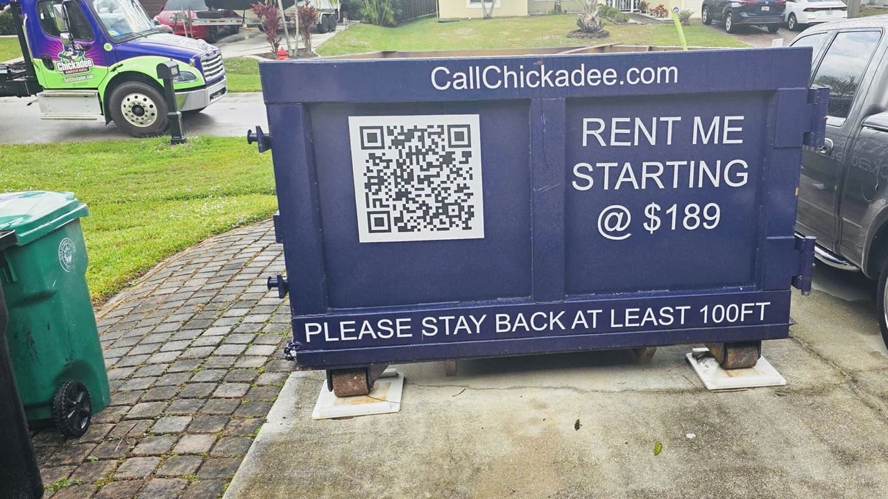 Chickadee Dumpster Rental in Port Saint Lucie