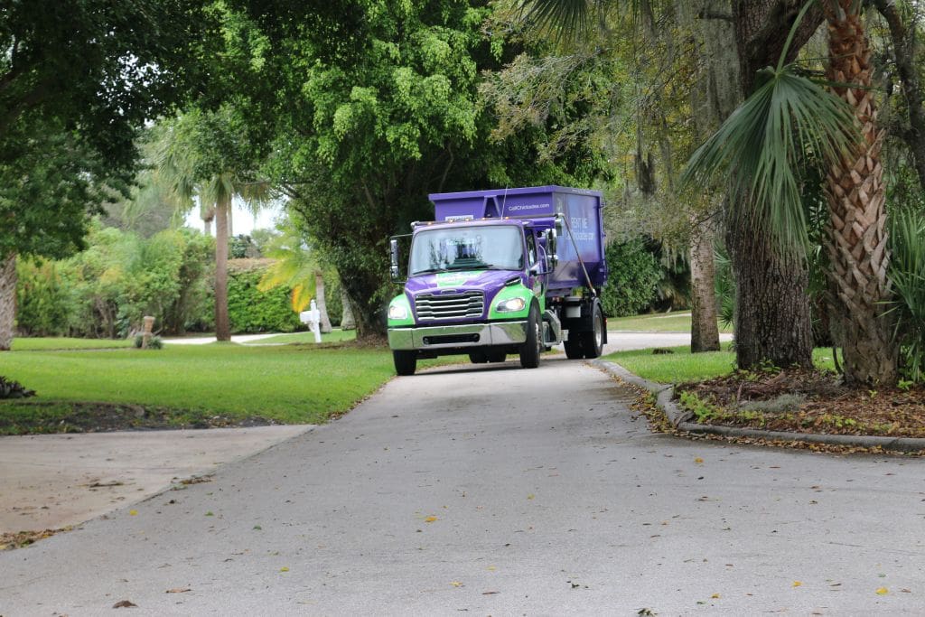 rent a dumpster with Chickadee