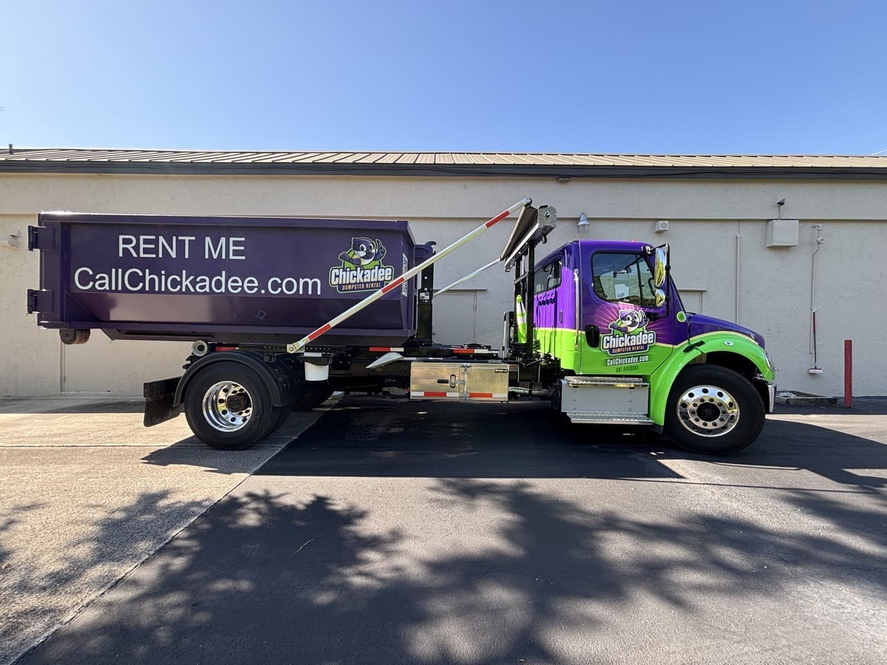 Chickadee dumpster Rental Commercial Project Port St. Lucie Dumpster Rental