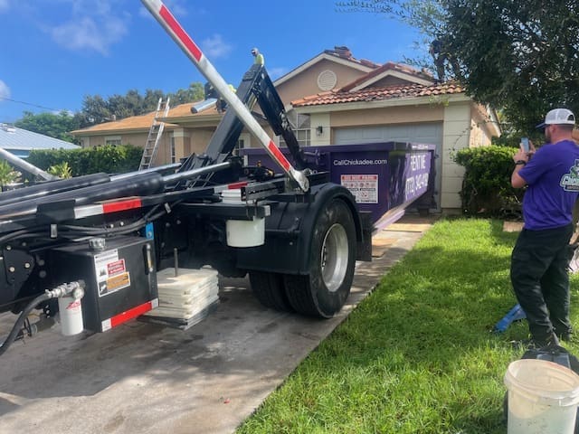 10-yard heavy-duty dumpster Vero beach